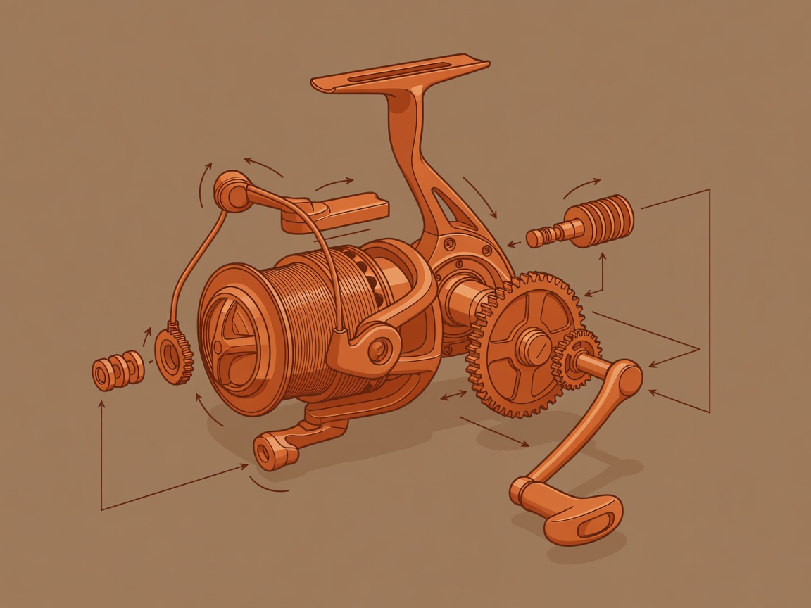 Vector diagram of reel mechanics